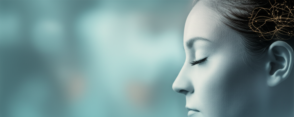 Научная иллюстрация, отвечающая на вопрос, существует ли гипноз, показывает работу мозга в состоянии транса.