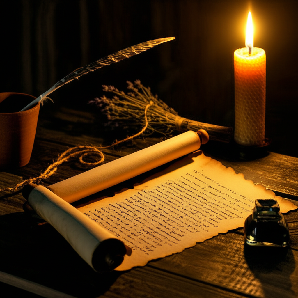 Древняя рукопись и горящая свеча раскрывают тайну славянских имен.