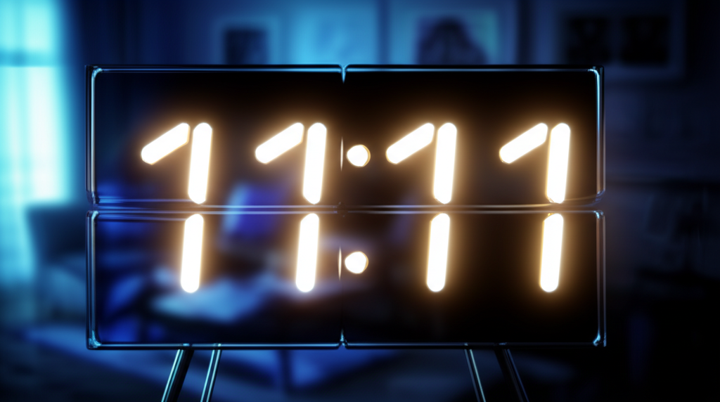 Загадочные цифры на часах ангельская нумерология, показывающие время 11:11 как знак от Вселенной.