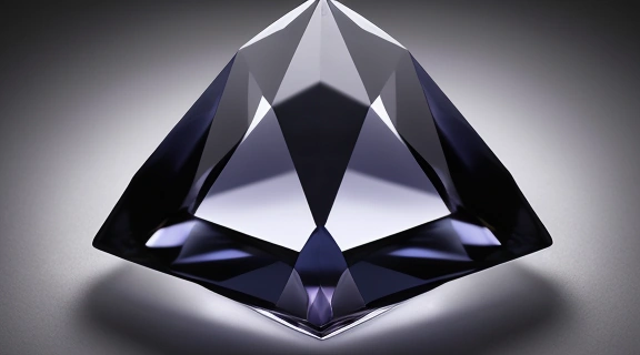 Крупный план прекрасно ограненного драгоценного камня на бархате, символизирующий ваш драгоценный камень и его уникальность