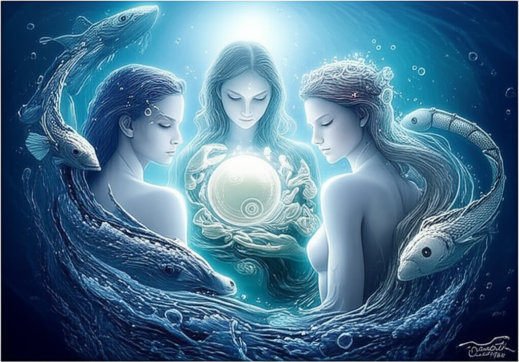 Глубокое погружение в тему водные знаки зодиака это какие, с символами Рака, Скорпиона и Рыб.