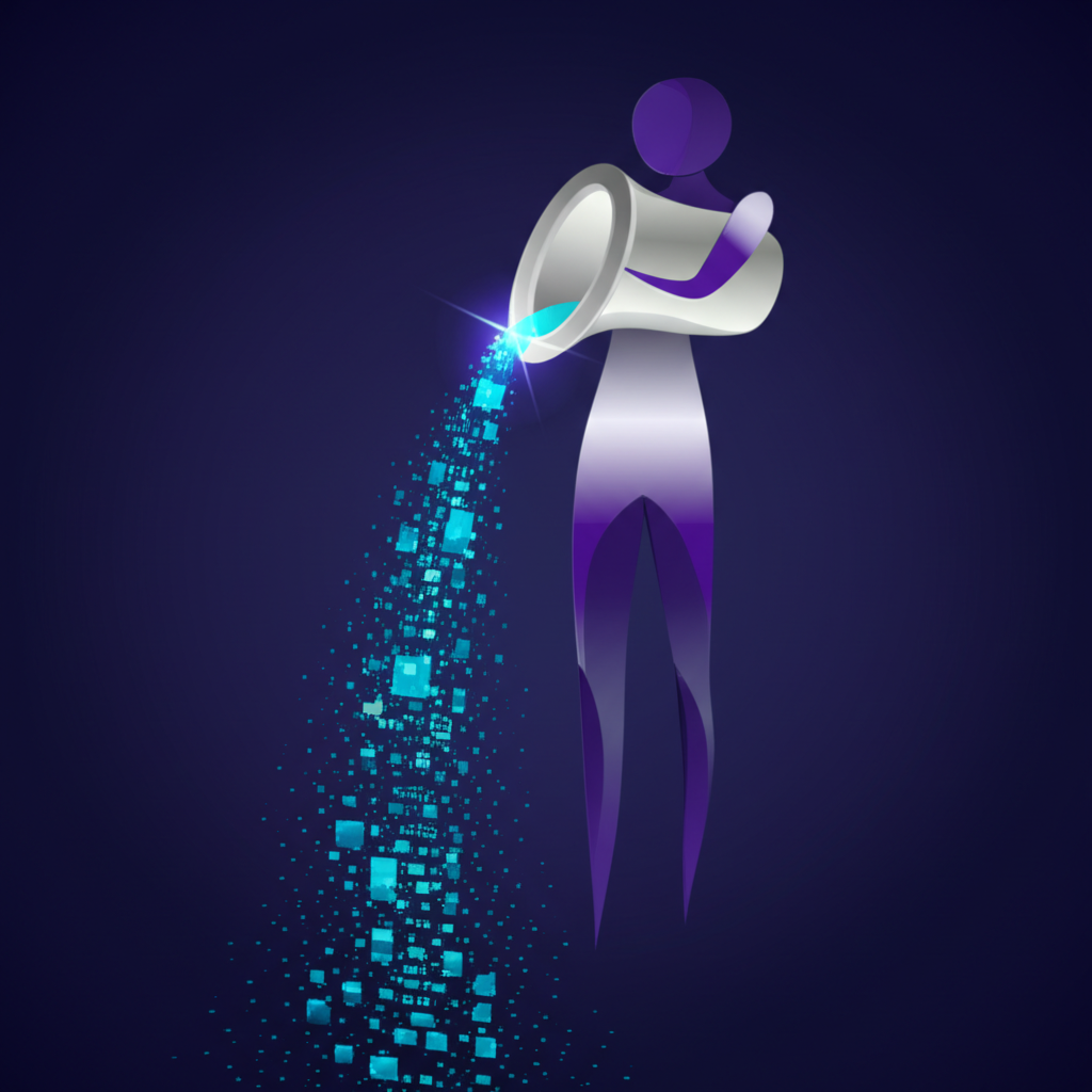 Стилизованное изображение знака зодиака, иллюстрирующее водолей даты и его символизм.