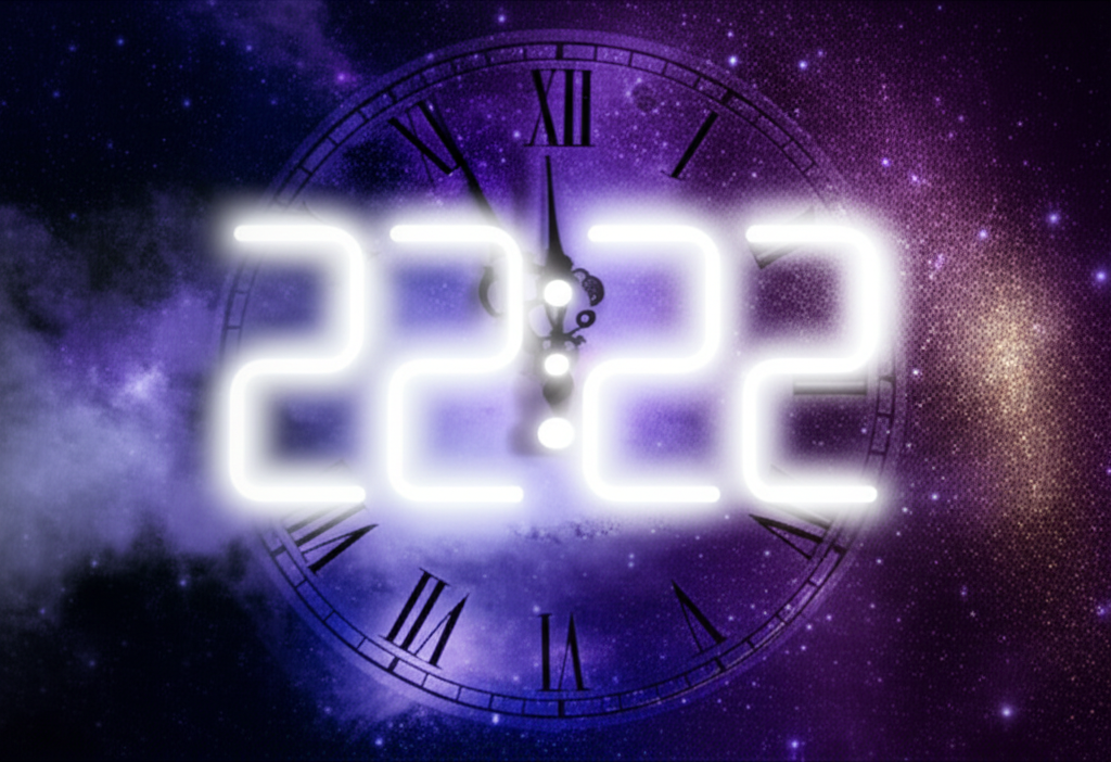 Загадочные часы показывают время на часах 22 22 что значит гармонию и высшее предназначение.