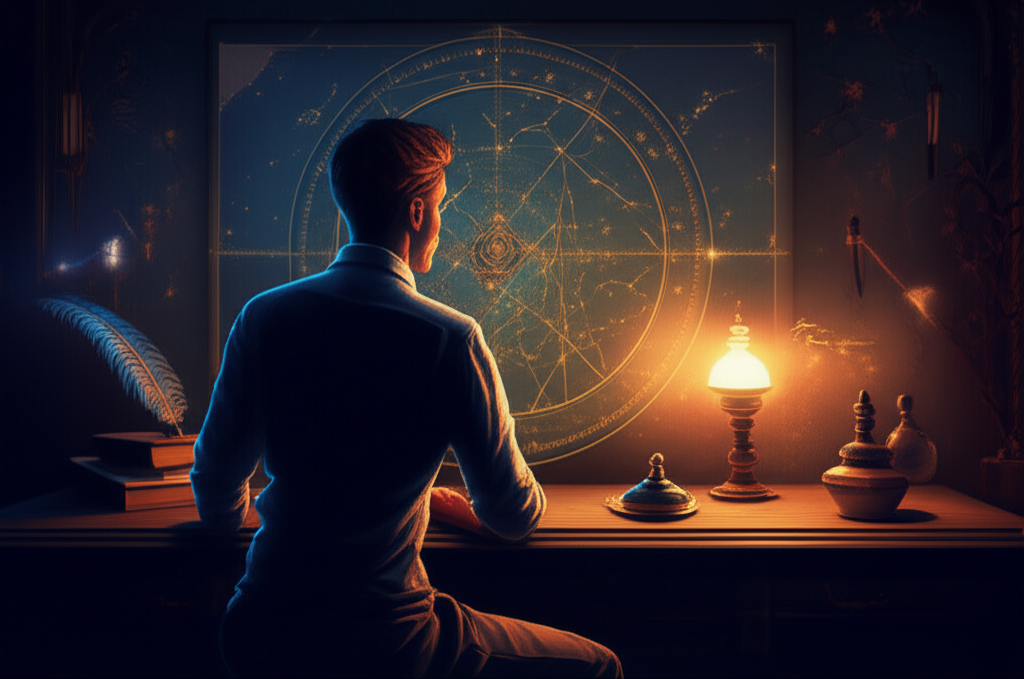 Специалист помогает заказать натальную карту для глубокого самопознания.